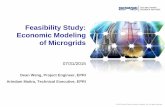 Feasibility Study: Economic Modeling of Microgrids · 2020-01-01 · Feasibility Study: Economic Modeling of Microgrids. 2 ... Feasibility Studies (Level 2) Design Analysis (Supplemental)