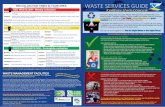BIN COLLECTION TIMES IN YOUR AREA · GREEN ORGANICS BIN - Fortnightly collection YELLOW RECYCLING BIN - Fortnightly collection RED WASTE BIN - Weekly collection BIN COLLECTION TIMES