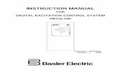 DIGITAL EXCITATION CONTROL SYSTEM DECS-100 · • Four control modes: automatic voltage regulation (AVR), manual or field current regulation (FCR), power factor (PF) regulation, and