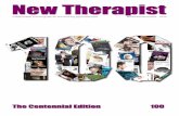 Indispensable survival guide for the thinking ... · Indispensable survival guide for the thinking psychotherapist November/December 2015 New Therapist The Centennial Edition 100