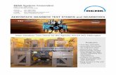 AEROSPACE GEARBOX TEST STANDS and GEARBOXES · AEROSPACE GEARBOX TEST STANDS and GEARBOXES Main Gearbox Test Stand for the Apache AH-64 A/D Helicopter Features • Turn-key operation