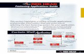 Fastening Applications Guide ADHESIVE ANCHORING SPECIALISTS · 2017-03-02 · No drip–no sag formula Easy clean up Pg. 79 Brick Pinning For seismic recognition, see ICC-ES evaluation