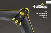 The survey-grade mapping drone - KOREC Group...3 reasons to choose the eBee RTK Survey-grade accuracy Absolute orthomosaic and digital surface model accuracy of down to 3 cm (1.2 in)
