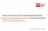 IPV6 ATTACKS AND COUNTERMEASURES...CDW ADVANCED TECHNOLOGY SERVICES 33 •VPN Bypass •Router Advertisement Spoofing/Flooding •DHCPv6 Spoofing •Remote Scanning/DoS Attack •Monitoring
