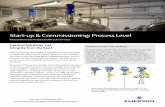 Start-up & Commissioning: Process Level...configuration and commissioning. Whether you’re starting up a new or reconstructed plant or updated process, look to Emerson-certified technicians