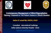 Contemporary Management of Chronic Severe Mitral Regurgitation/media/Non-Clinical/Files-PDFs-Excel-MS-Word … · Outcomes in patients with untreated severe chronic mitral regurgitation