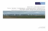 SOUTH LANARKSHIRE TALL WIND TURBINES: LANDSCAPE … · turbine height by assessing the capacity of the landscape to accommodate taller turbines and provides further guidance on local