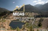 STIBNITE GOLD PROJECT IDAHO, USA · 2017-03-16 · 9 - World’s largest royalty company • US$15M Royalty transaction in April 2013 – Canada’s largest diversified mining company