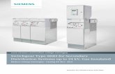 Switchgear …Switchgear Type 8DJH for Secondary Distribution Systems up to 24 kV, Gas-Insulated · Siemens HA 40.2 · 2012 5 8DJH switchgear is a factory-assembled, type-tested, 3-pole