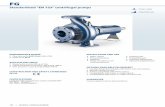 Standardised “EN 733” centrifugal pumps · EN 733 CERTIFICATIONS Company with management system certified DNV ISO 9001: QUALITY ISO 14001: ENVIRONMENT Standardised “EN 733”