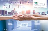 COmmunity bulletin - Ateres Avigail · 2017-02-14 · Dr. Jonathan Nissanoff, in conjunction with Ateres Avigail, has formed a group of physicians, both primary care and sub-specialists,