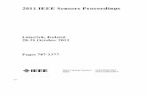 2011 IEEE sensors proceedings ; 2 - GBV · 2012-02-23 · Design andFull-WaveAnalysisof Nonconformal Fermat-LikeSpiral Multi-PortMicroantenna Sensors 720 DiegoCaratelli, DelftUniversityofTechnology