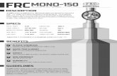 FRC MONO 150 FINAL PRINT - Maschmeyer · ACI 302 Guide for Concrete Floor and Slab Construction ACI 506 Guide for Shotcrete ASTM C1399 Standard Test Method for obtaining Average Residual