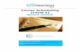 Cerner Scheduling (Level 1) - Welcome to LHSC...Cerner Scheduling (Level 1) QUICK GUIDE 2 Completing a Proper Patient Search Many records exist in the Cerner EPR‟s Central Patient