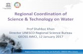 Regional Coordination of Science & Technology on Water · 2017-06-08 · Programme in Hydrology and Water Resources since 1975 . 4 ... “WATER SECURITY Responses to Local, Regional,