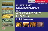 forAGRONOMIC CROPSextensionpublications.unl.edu/assets/pdf/ec155.pdf · 2015-12-11 · information focusing on basic principles of soil fertility for the primary, secondary, and micro