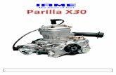 THE X30 COMES COMPLETE WITH THE …...The Leopard X30 will carry a 5kg weight penalty and will be reviewed quarterly throughout 2010 to achieve parity with the Leopard RL. *In 2011,