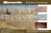 Pattern Catalog - Bomanite · Pattern Catalog THE BOMANITE COMPANY Bomanite Imprint Systems gives you more than 100 patterns 8789 Auburn Folsom Rd. #108 • Granite Bay, CA 95746