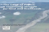 The Land of Papua: a continuing struggle for land and livelihoods · 2017-01-08 · The Merauke Integrated Food and Energy Estate (MIFEE) launched in August last year is currently