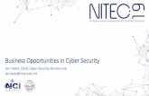 Business Opportunities in Cyber Security · 2019-05-22 · Business Opportunities in Cyber Security Ian J West, Chief, Cyber Security Service Line ian.west@ncia.nato.int