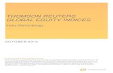 THOMSON REUTERS GLOBAL EQUITY INDICES · 2020-01-28 · Thomson Reuters, by publishing this document, ... The Thomson Reuters Global Equity Indices cover 51 countries and 29 regions.