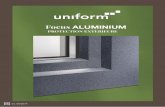 Focus ALUMINIUM · 2020-03-24 · La procédure prévoit que, pour garantir la résistance maximale au phénomène de la corrosion filiforme, tous les produits laqués Uniform (profilés,