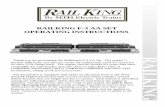 RAILKING F-3 AA SET OPERATING INSTRUCTIONS · RAILKING F-3 AA SET OPERATING INSTRUCTIONS Thank you for purchasing the RailKing® F-3 AA Set. The engine’s durable ABS body and die-cast