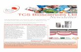 TCS Biosciences Ltd Newsletter...ATCC ® strains are listed for reference only. 4 Europe’s Leading Specialist Supplier of Animal Serum and Human Serum and Plasma At TCS we manufacture