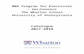 executivemba.wharton.upenn.edu€¦  · Web viewThe Wharton School, University of Pennsylvania does not have a pending petition in bankruptcy, is not operating as a debtor in possession,