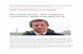 DNC EMAIL LEAKS – DNC NATIONAL VOTER DATA …...DNC EMAIL LEAKS – DNC NATIONAL VOTER DATA DIRECTOR SHOT DEAD SETH RICH – CASE ANALISYS It is 4:19 AM ET early morning July 10,