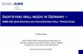 IDENTIFYING SKILL NEEDS IN GERMANY · IDENTIFYING SKILL NEEDS IN GERMANY – BIBB-IAB QUALIFICATION AND OCCUPATIONAL FIELD PROJECTIONS Tobias Maier Joint OECD-KEIS International Seminar