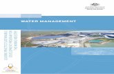 WATER MANAGEMENT - IM4DC · Water management is a very broad topic. Many practitioners are most familiar with the technical aspects of water management including pumps, pipes, storages