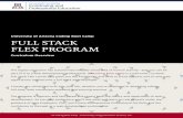 University of Arizona Coding Boot Camp FULL STACK FLEX …€¦ · a user story. In addition to user stories, ticket-based homework assignments follow the Agile project management