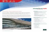 MULTIWALL POLYCARBONATE SHEET OPTIONS · 2015-01-16 · reduce solar heat gain and Infra Red (IR) Heat Block which reflects heat from the sun Marlon ST Longlife is a lightweight multiwall