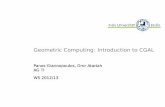 Geometric Computing: Introduction to CGALpage.mi.fu-berlin.de/panos/geom-comp/files/lecture_01_slides.pdf · This course is about É Computing with geometric objects (points, lines,