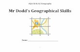 Mr Dodd’s Geographical Skills · 2017-01-20 · AQA AS & A2 Geography Mr Dodd’s Geographical Skills Name _____ 2 Contents Introduction ... Cartographic Skills ... QP1 Jun 2011