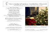 Our Lady of Grace Catholic Churchourladyofgracechurch.com/wp-content/uploads/2019/01/... · 2019-01-02 · Levántate y resplandece, Jerusalén, porque ha llegado tu luz y la gloria