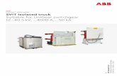 PRODUCT BROCHURE SVIT isolated truck Suitable …...1 Summary 1.1 General SVIT isolated truck is suitable for the indoor air- insulated withdrawable version switchgear, for the main