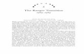 The Ranger Transition - Lunar and Planetary Institute · The Ranger Transition ... Headquarters prime mover of the project, Abe Silverstein, because he once ... After May 1961, however,Apollo,