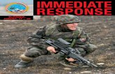 ImmedIate Response - Slovenska vojska · 2014-08-14 · resolving current conflicts. Therefore, it is vital for leaders to provide appropriate setting for military education and training