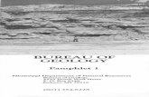 BUREAUOF GEOLOGY · 2017-06-09 · effects from acid rain, andapplications to otherfields such as agriculture and forestry. The Bureau'sgeo logic mapping work includes updating the