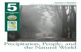 Precipitation, People, and the Natural World · I Precipitation, People, and the Natural World I Teacher’s Masters Writing About Water Alternative Unit Assessment Master | page