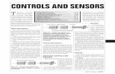 CONTROLS AND SENSORS - UVajesman/BigSeti/ftp/Actuadores/...1998 PT Design A159T ogether, controls and sensors regu-late the transmis-sion of power. Through switching devices, power
