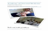 Training Course Prospectus 2013 - Academy of Oriental …...Tuina / Tao-Yin 14 Modules Chinese Physical Therapy / Cranial Balancing / Positional Release Techniques / Qi Gung Anmo Chinese