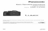 Digital Camera DMC-FZ300 - Panasonic · Digital Camera Model No. DMC-FZ300 Please read these instructions carefully before using this product, and save this manual for future use.