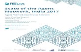 State of the Agent Network, India 2017...key performance metrics, such as agent viability, agent network structure, the quality of provider support, and providers’ compliance and