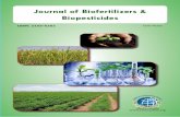 Journal of Biofertilizers & Biopesticides...Biopesticides and Biofertilizers are now being widely used all over the world due to their ecofriendly nature. The Journal of Biofertilizers