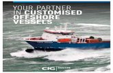 YOUR PARTNER IN CUSTOMISED OFFSHORE VESSELS€¦ · OSV 100 DSV 60 The CIG OSV-100 is a compact and economical offshore support vessel capable of doing several offshore operations