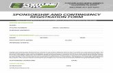 SPONSORSHIP AND CONTINGENCY REGISTRATION FORM - Fortune … · I hereby give Fortune Auto North America consent to use content related to Fortune Auto of myself, my motorsports successes,