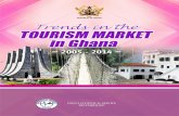 PREFACE - Ghana Statistical Services · 2018-02-14 · i PREFACE This second edition of the report on Tourism Market Trends in Ghana is one of the Ghana Statistical Service’s series